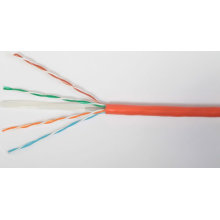 Utp cat6 pasar la prueba de fluke BC pvc / lszh precio competitivo de la fábrica de cable lansan